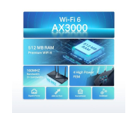 TP-Link Archer AX55 (3000Mb/s a/b/g/n/ac/ax) USB 3.0 - 694377 - zdjęcie 3